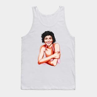 Audrey Tautou - An illustration by Paul Cemmick Tank Top